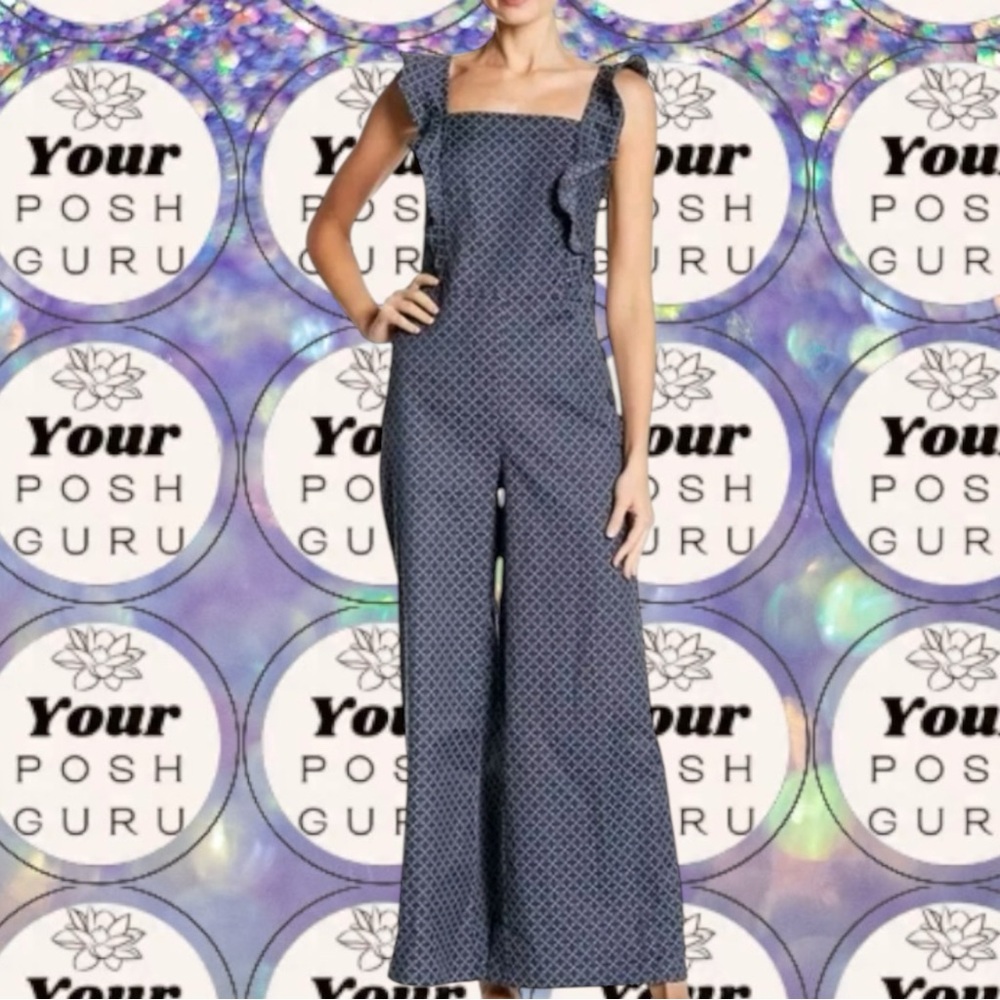 🎁NWT🎁 Max Studio Gray blue Jumpsuit size Large ISO SIZE MED MESSAGE ME 🙏❣️